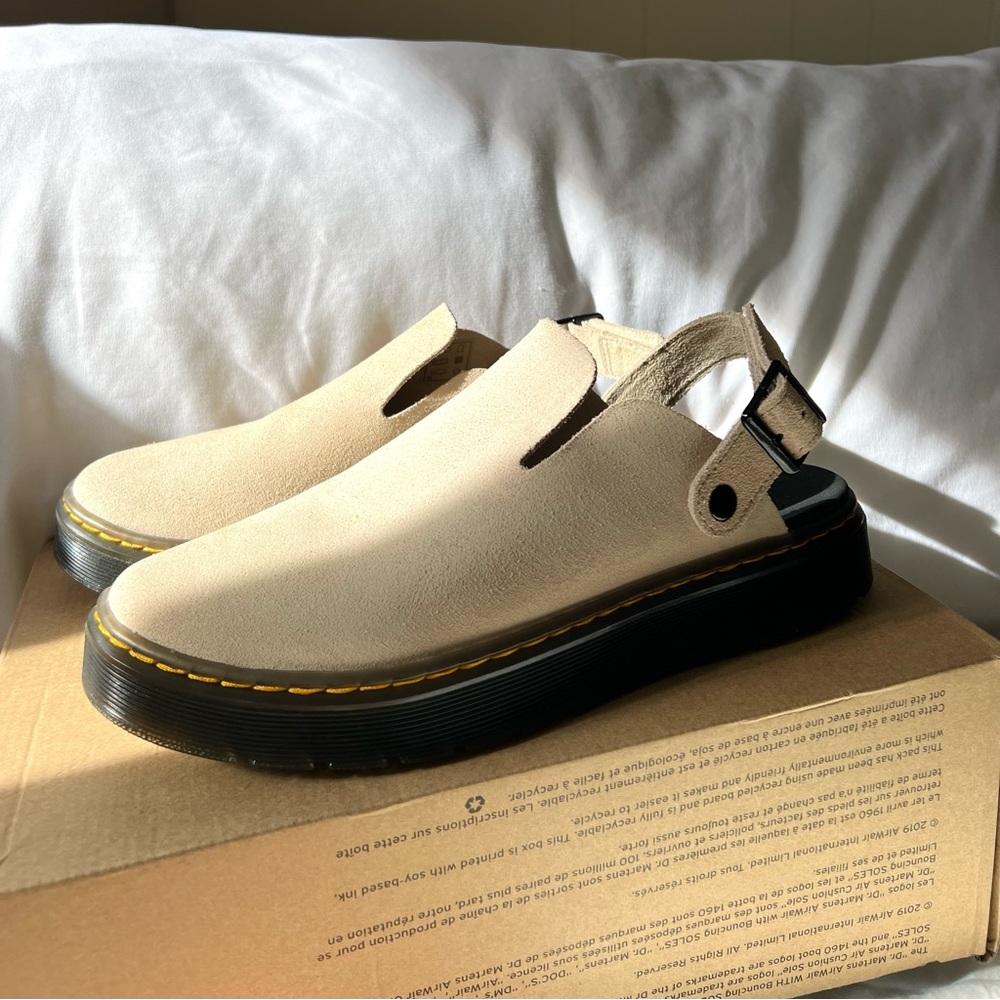 Dr. Martens Carlson Suede Slingback Mules